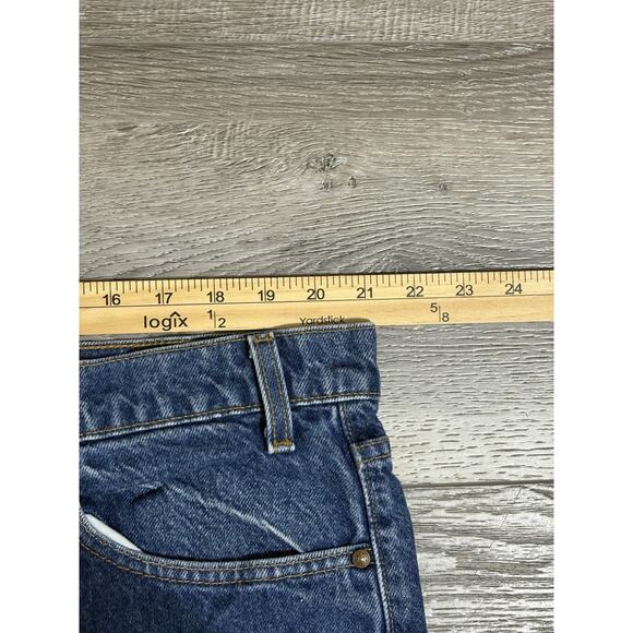 1996 Vintage Levi’s 540 Relaxed Fit Brown Tab Dark Wash Jeans - Men’s 44x34 - Picture 5 of 11